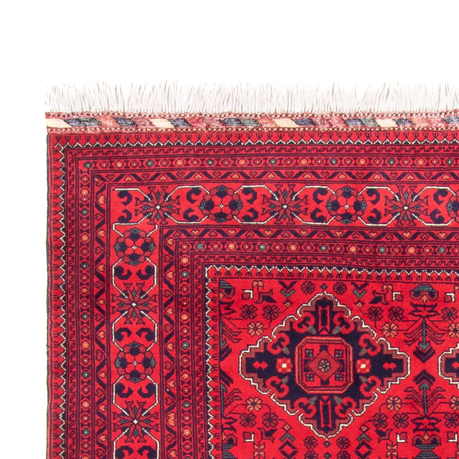 Alfombra afgana - 293 x 196 cm - rojo