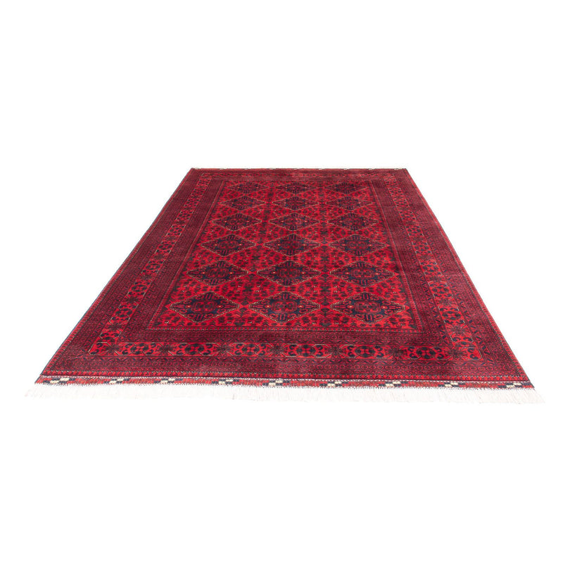 Alfombra afgana - 293 x 196 cm - rojo