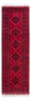 Alfombra de pasillo Alfombra afgana - 292 x 90 cm - rojo