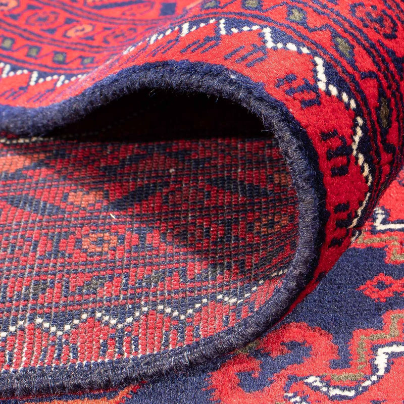 Alfombra afgana - 345 x 244 cm - rojo