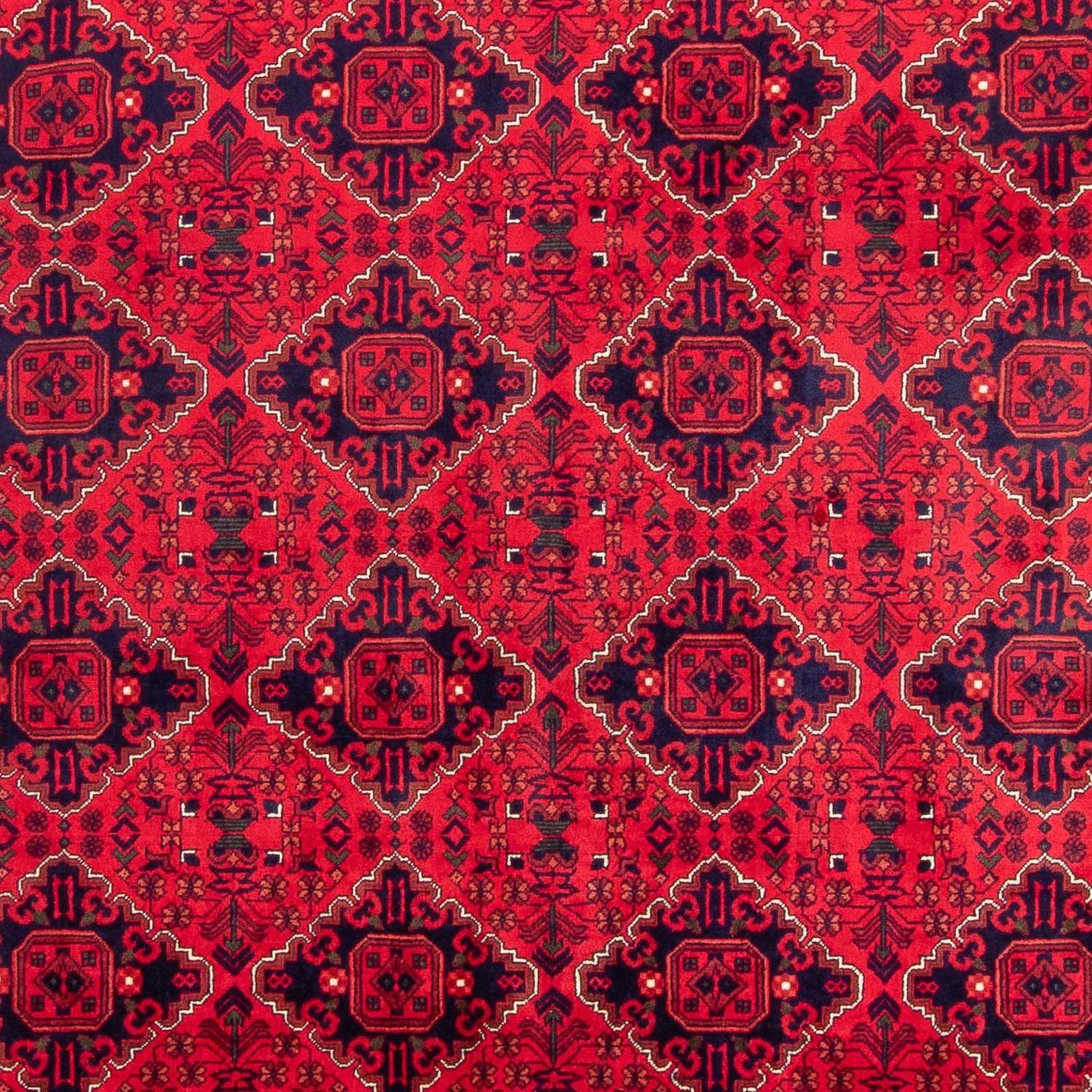 Alfombra afgana - 349 x 246 cm - rojo