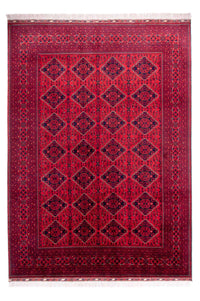 Alfombra afgana - 346 x 246 cm - rojo