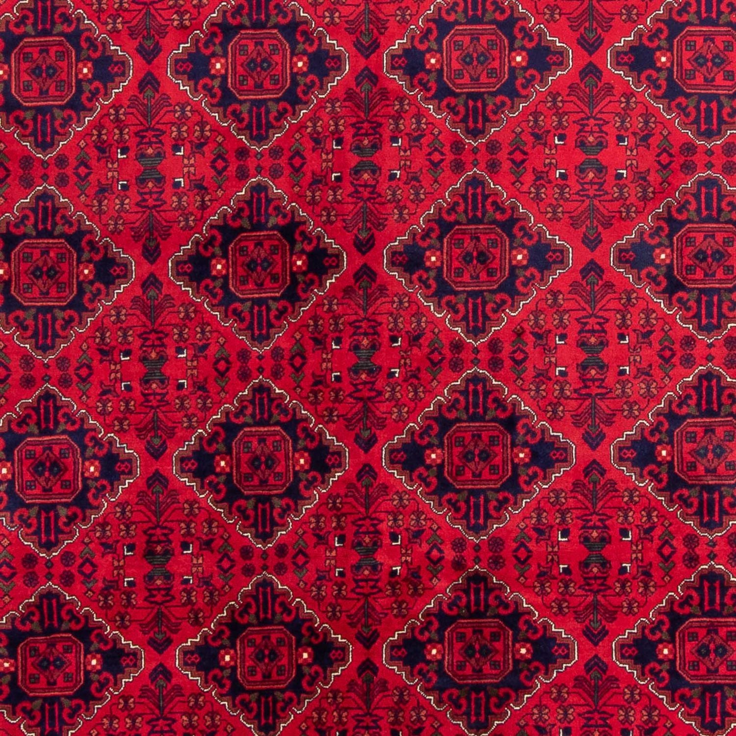 Alfombra afgana - 346 x 246 cm - rojo