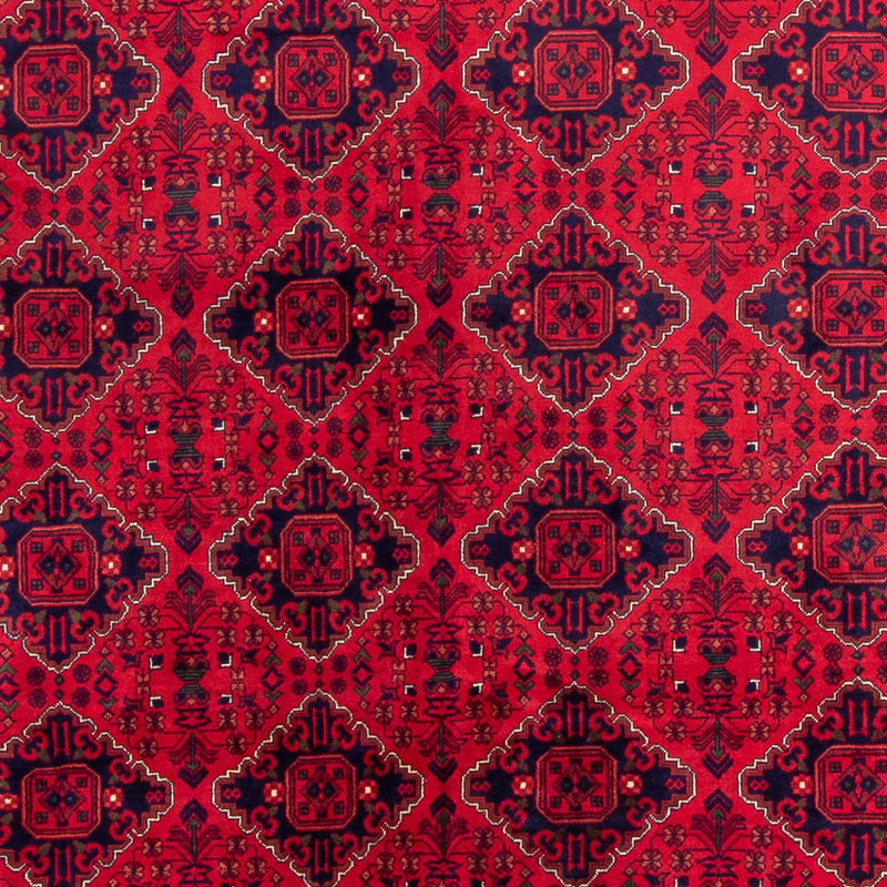 Alfombra afgana - 346 x 246 cm - rojo
