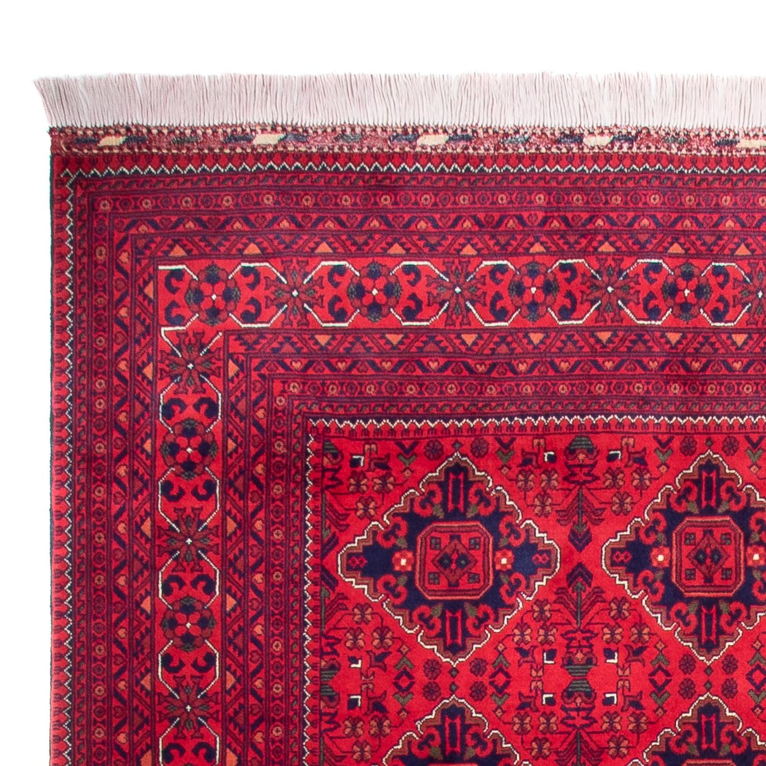 Alfombra afgana - 346 x 246 cm - rojo