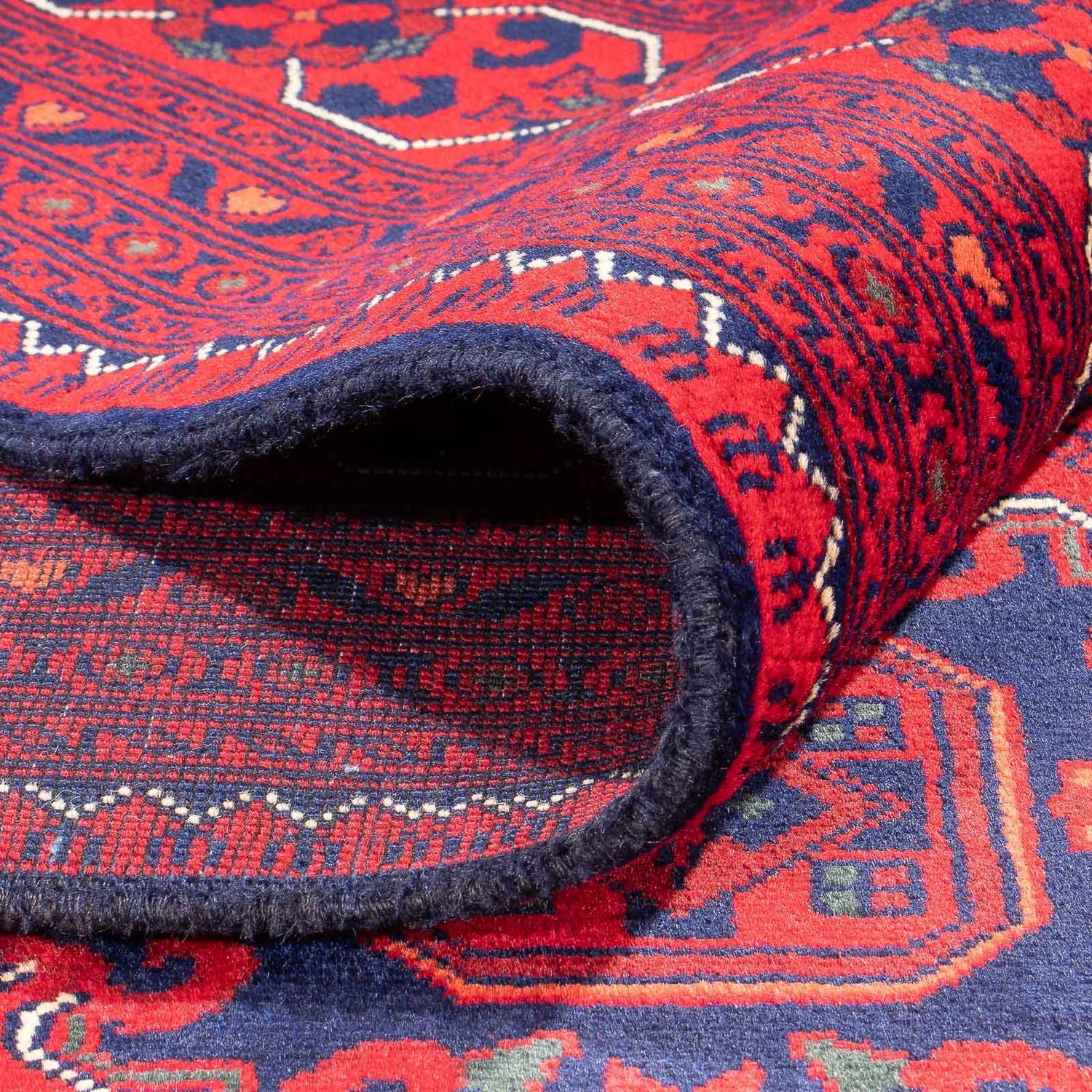 Alfombra afgana - 346 x 246 cm - rojo