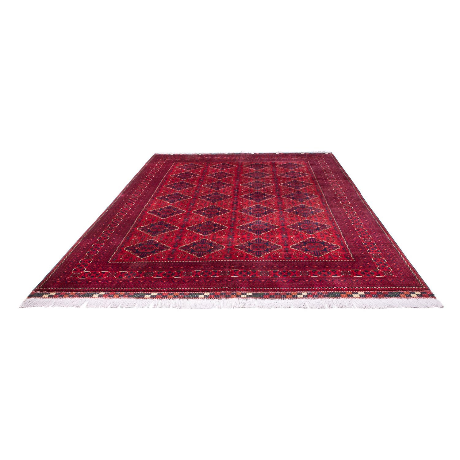 Alfombra afgana - 346 x 246 cm - rojo