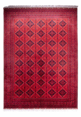 Alfombra afgana - 414 x 292 cm - rojo