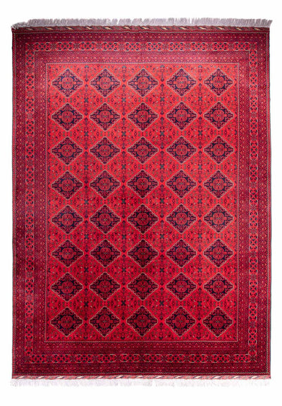 Alfombra afgana 292x414cm - Alfombra oriental - rojo