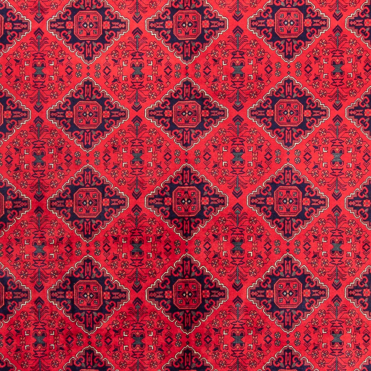 Alfombra afgana - 414 x 292 cm - rojo