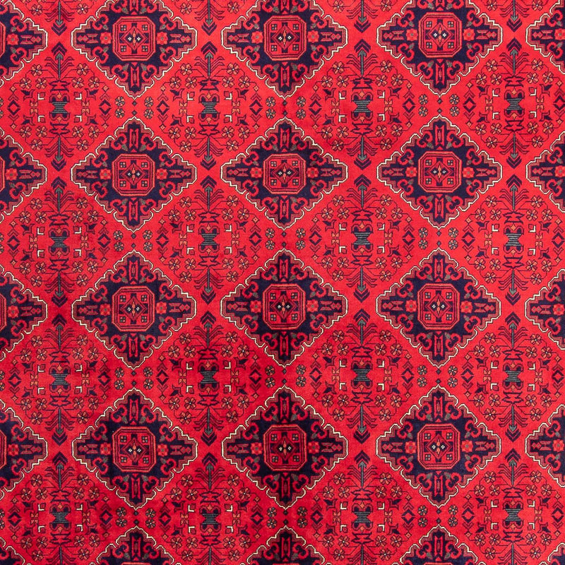 Alfombra afgana - 414 x 292 cm - rojo