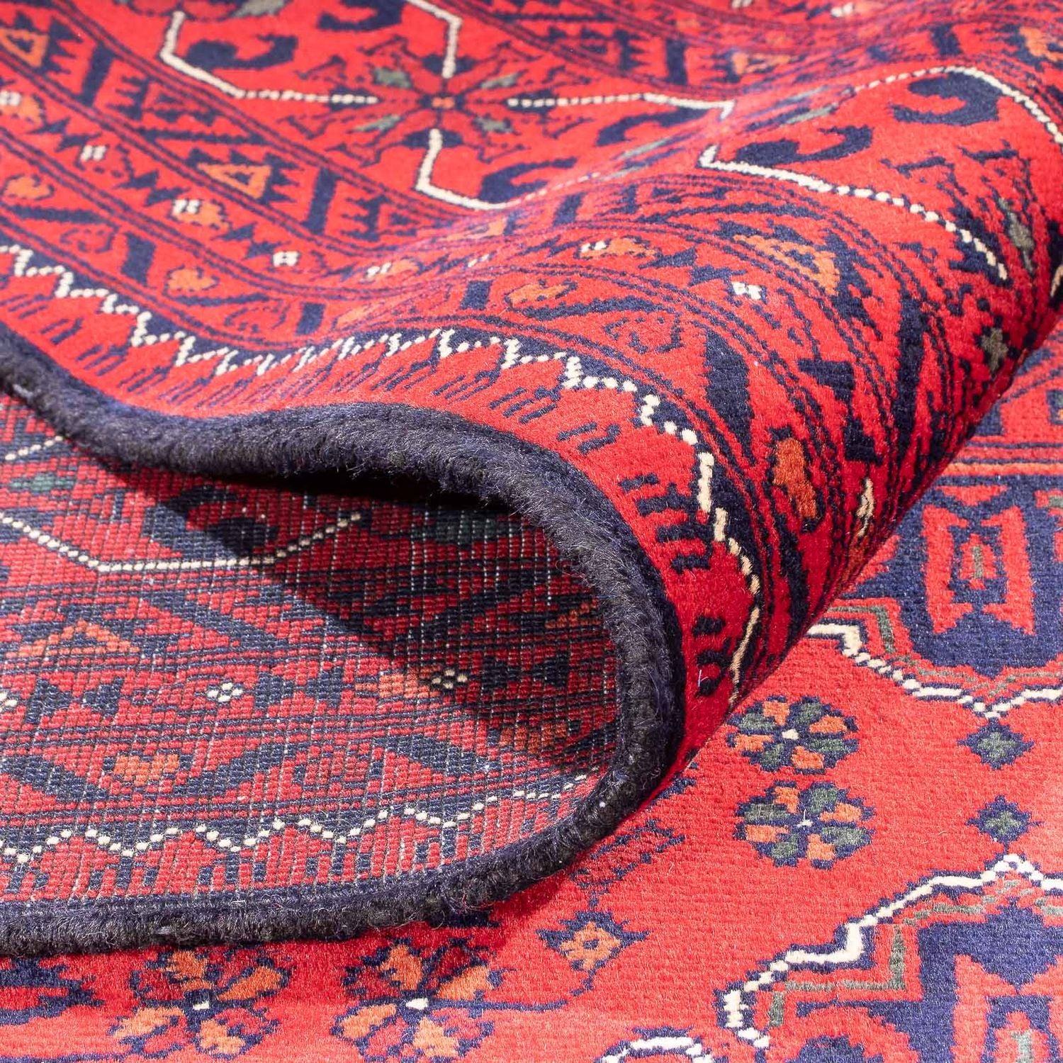 Alfombra afgana - 414 x 292 cm - rojo