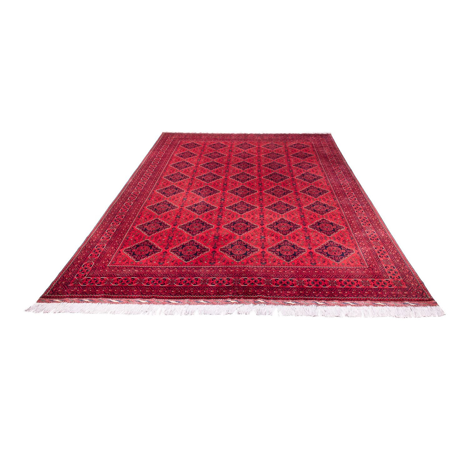 Alfombra afgana - 414 x 292 cm - rojo