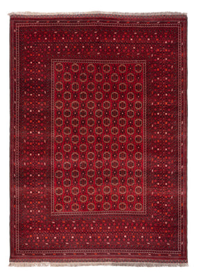 Alfombra afgana - Bukhara - 274 x 198 cm - rojo