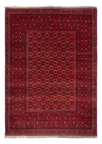 Alfombra afgana - Bukhara - 274 x 198 cm - rojo