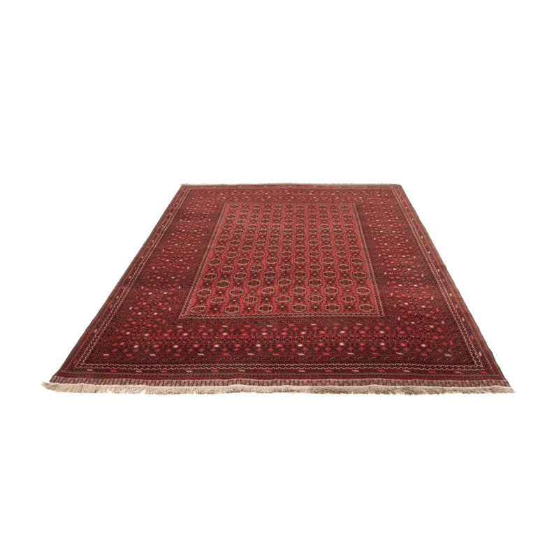 Alfombra afgana - Bukhara - 274 x 198 cm - rojo