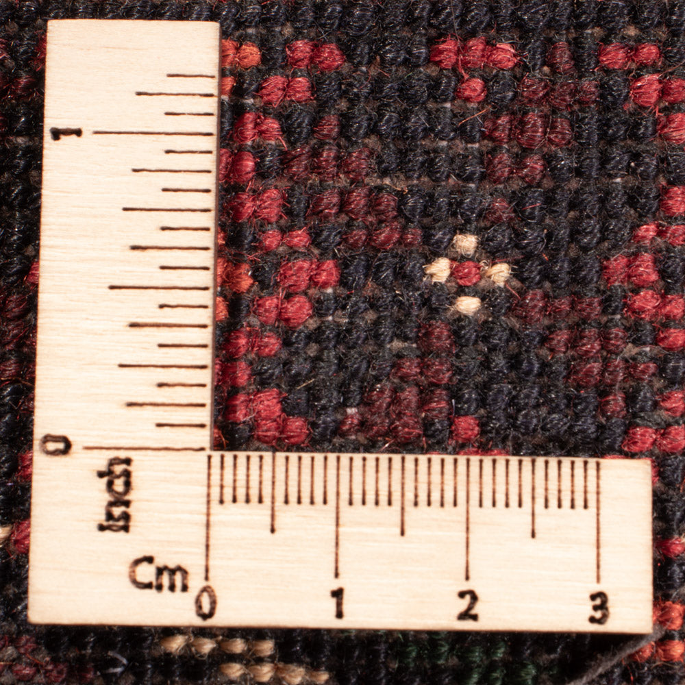 Alfombra afgana - 296 x 197 cm - beige oscuro