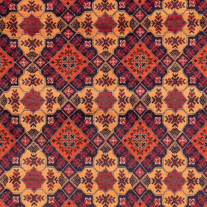 Alfombra afgana - 284 x 199 cm - beige oscuro