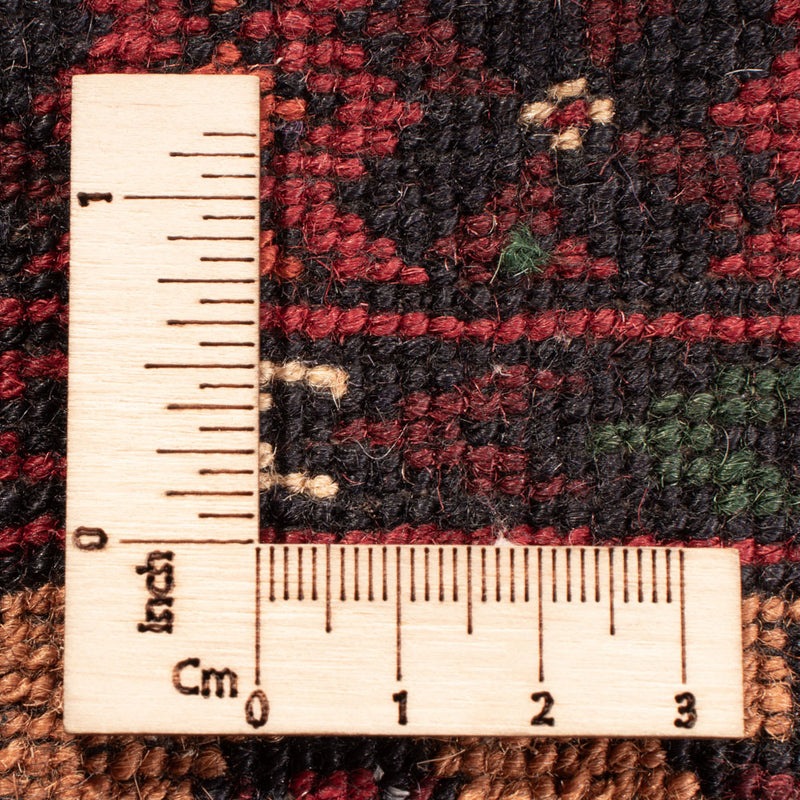 Alfombra afgana - 284 x 199 cm - beige oscuro