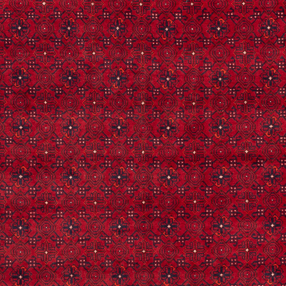 Alfombra afgana - 296 x 193 cm - rojo