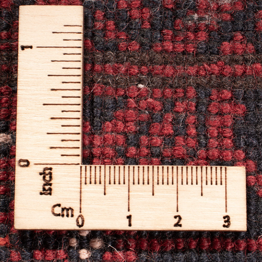 Alfombra afgana - 296 x 193 cm - rojo