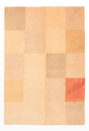 Alfombra Gabbeh - Indus - 190 x 130 cm - beige claro
