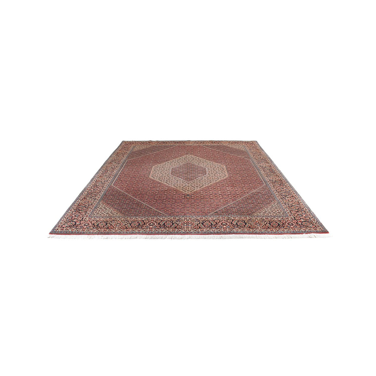 Alfombra persa - Bidjar - 300 x 255 cm - óxido