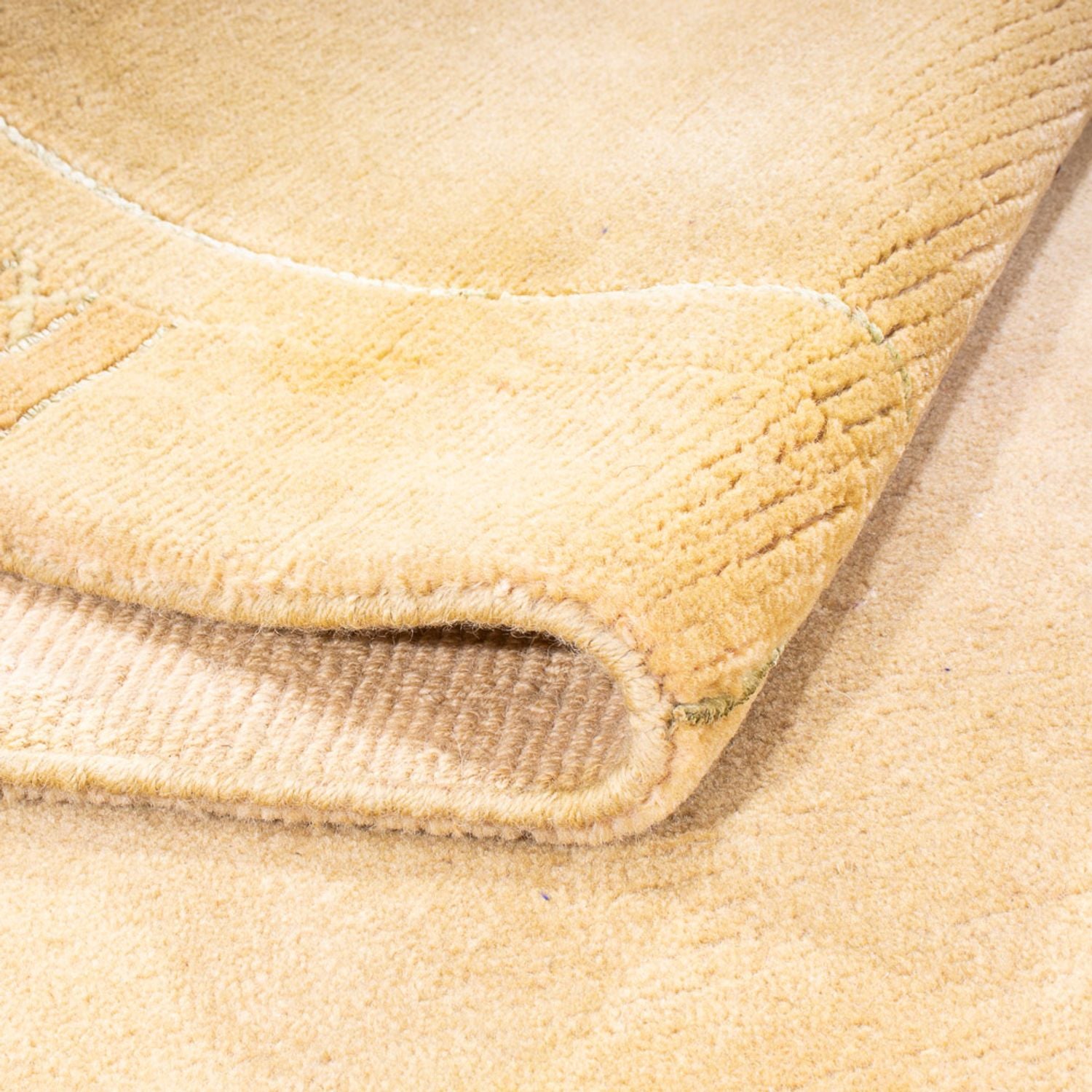 Alfombra de Nepal - 242 x 166 cm - beige claro