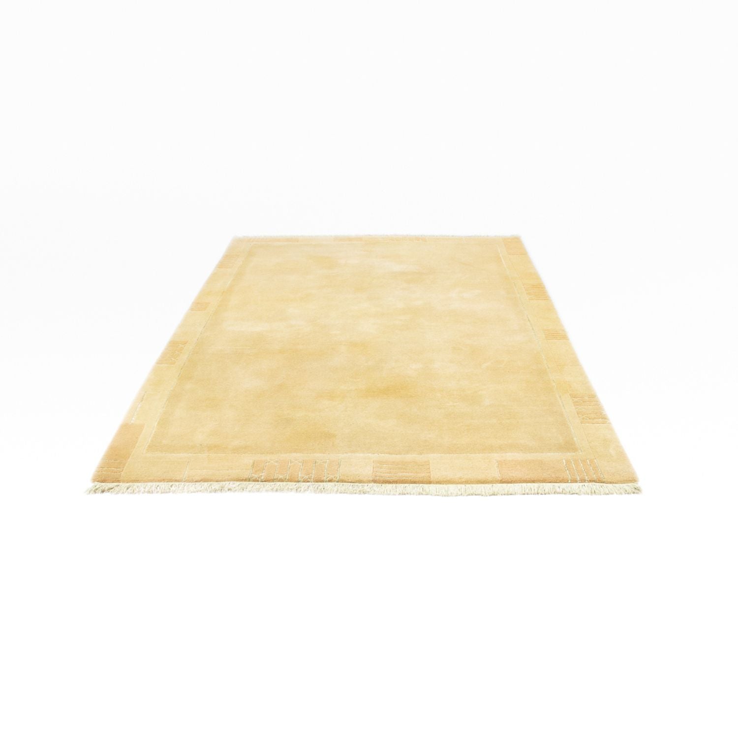 Alfombra de Nepal - 242 x 166 cm - beige claro