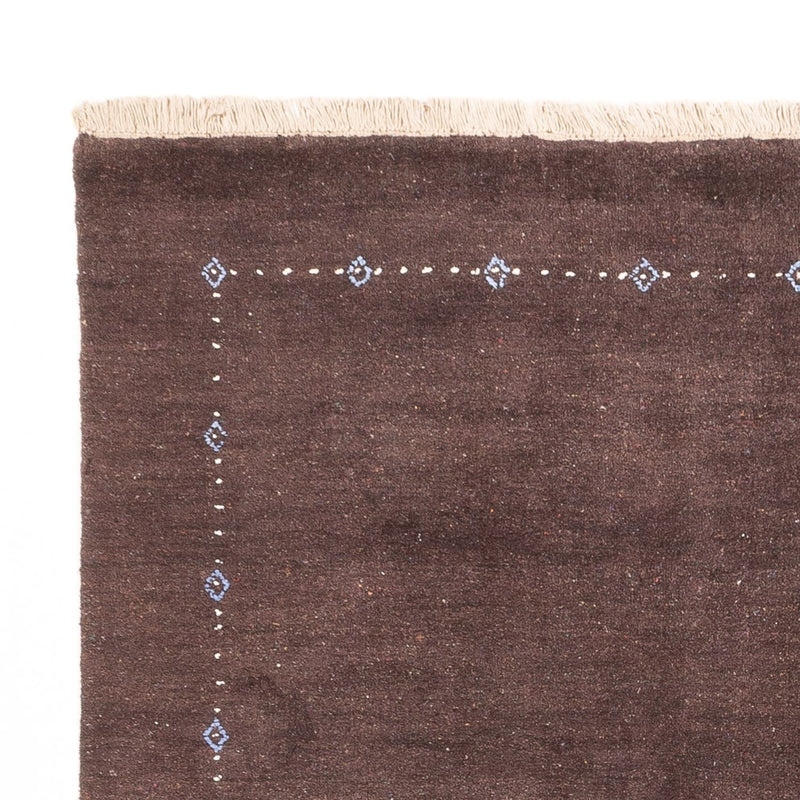 Alfombra Gabbeh - Loribaft Persa - 230 x 160 cm - beige oscuro