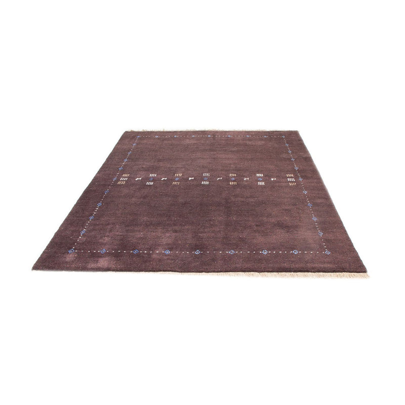 Alfombra Gabbeh - Loribaft Persa - 230 x 160 cm - beige oscuro