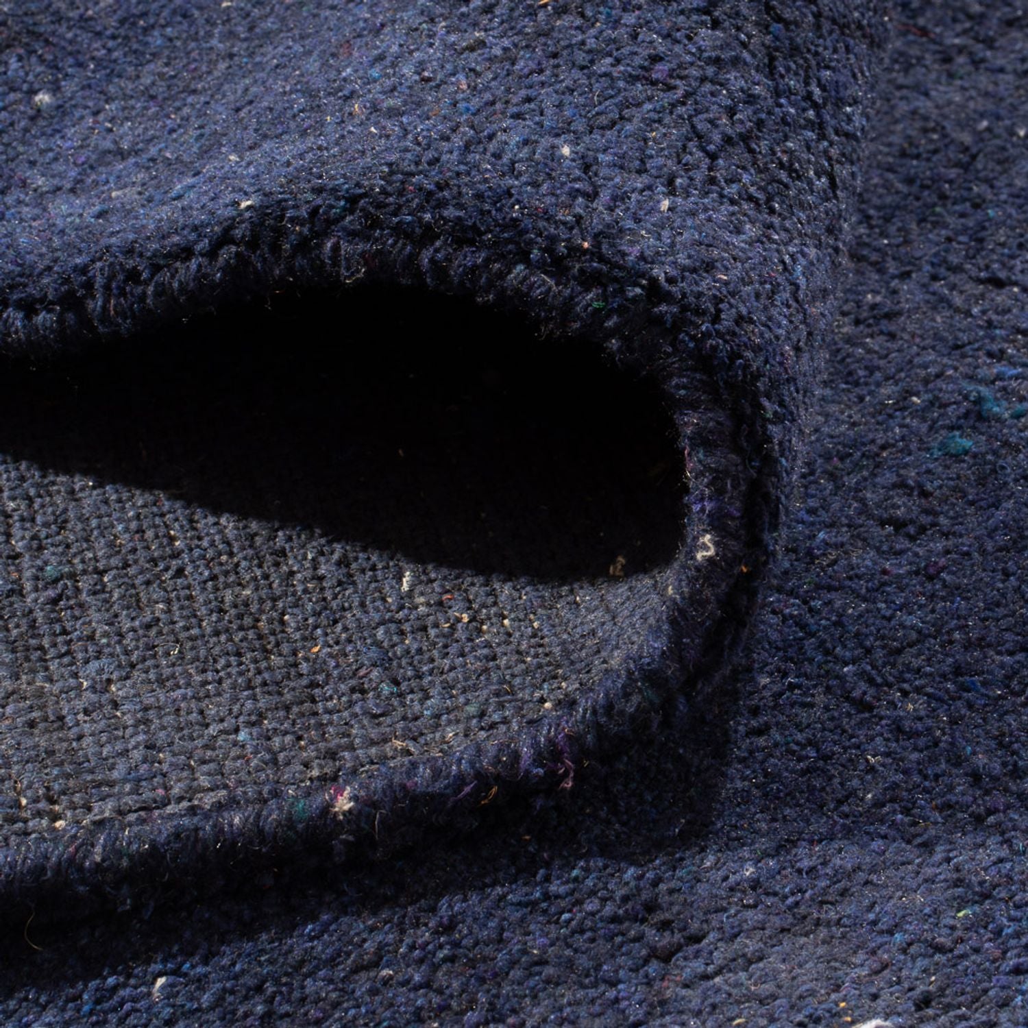 Alfombra Gabbeh - Loribaft Persa - 300 x 200 cm - azul oscuro