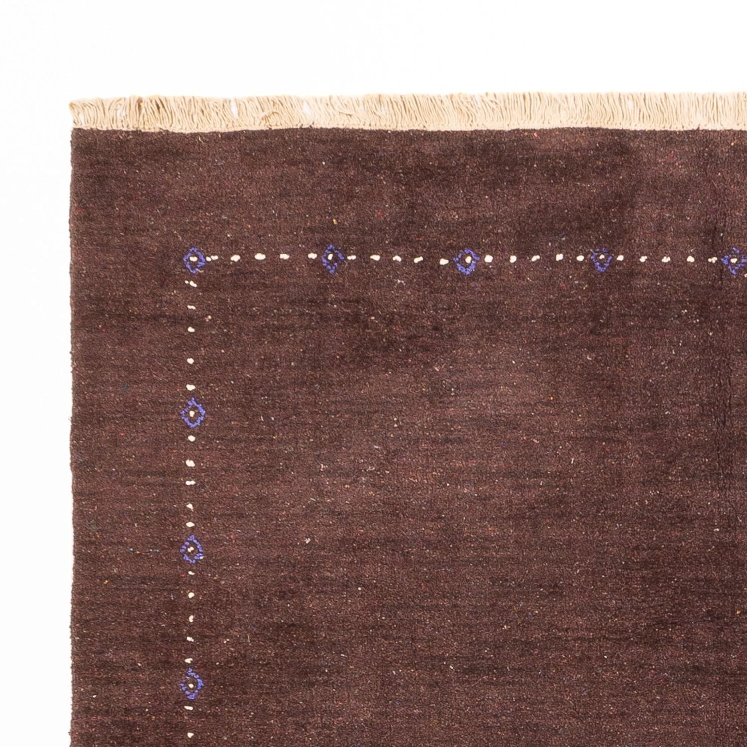 Alfombra Gabbeh - Loribaft Persa - 300 x 200 cm - chocolate