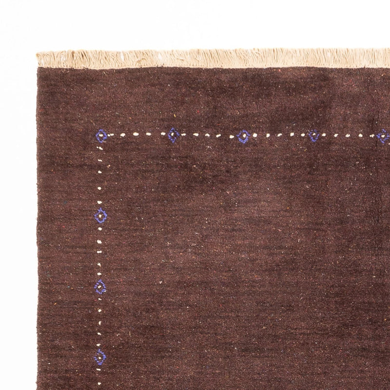 Alfombra Gabbeh - Loribaft Persa - 300 x 200 cm - chocolate