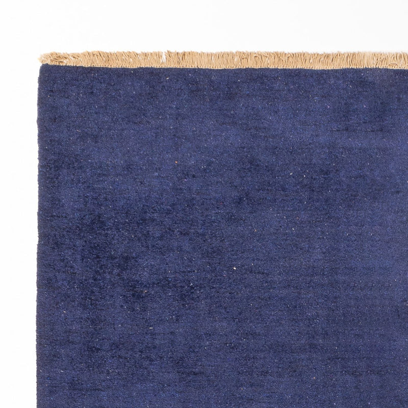 Alfombra Gabbeh - Loribaft Persa - 300 x 200 cm - azul oscuro