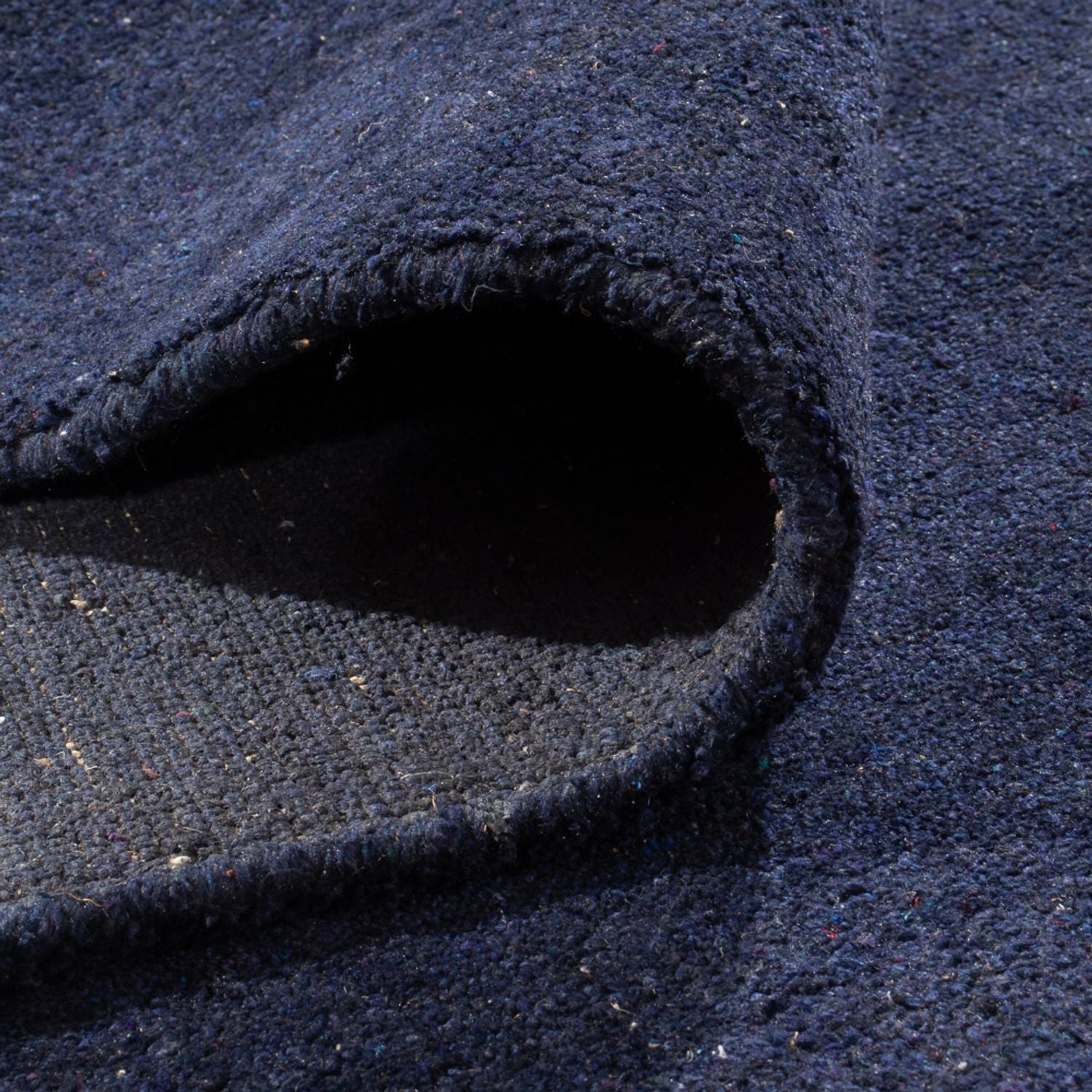 Alfombra Gabbeh - Loribaft Persa - 300 x 200 cm - azul oscuro