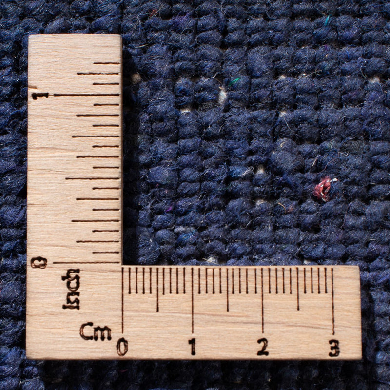 Alfombra Gabbeh - Loribaft Persa - 300 x 200 cm - azul oscuro