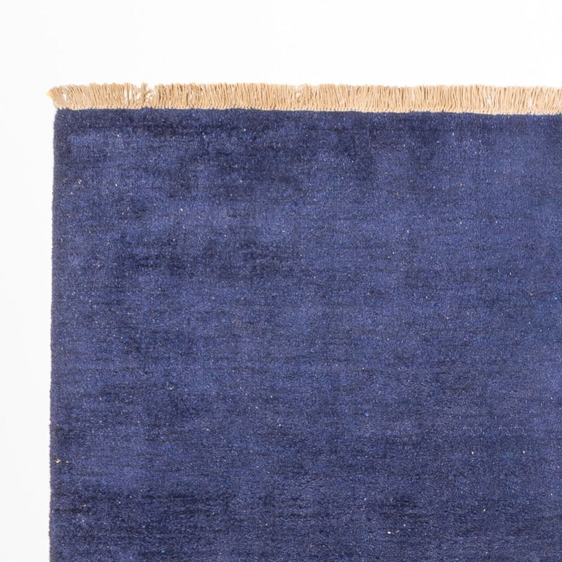 Alfombra Gabbeh - Loribaft Persa - 300 x 200 cm - azul oscuro