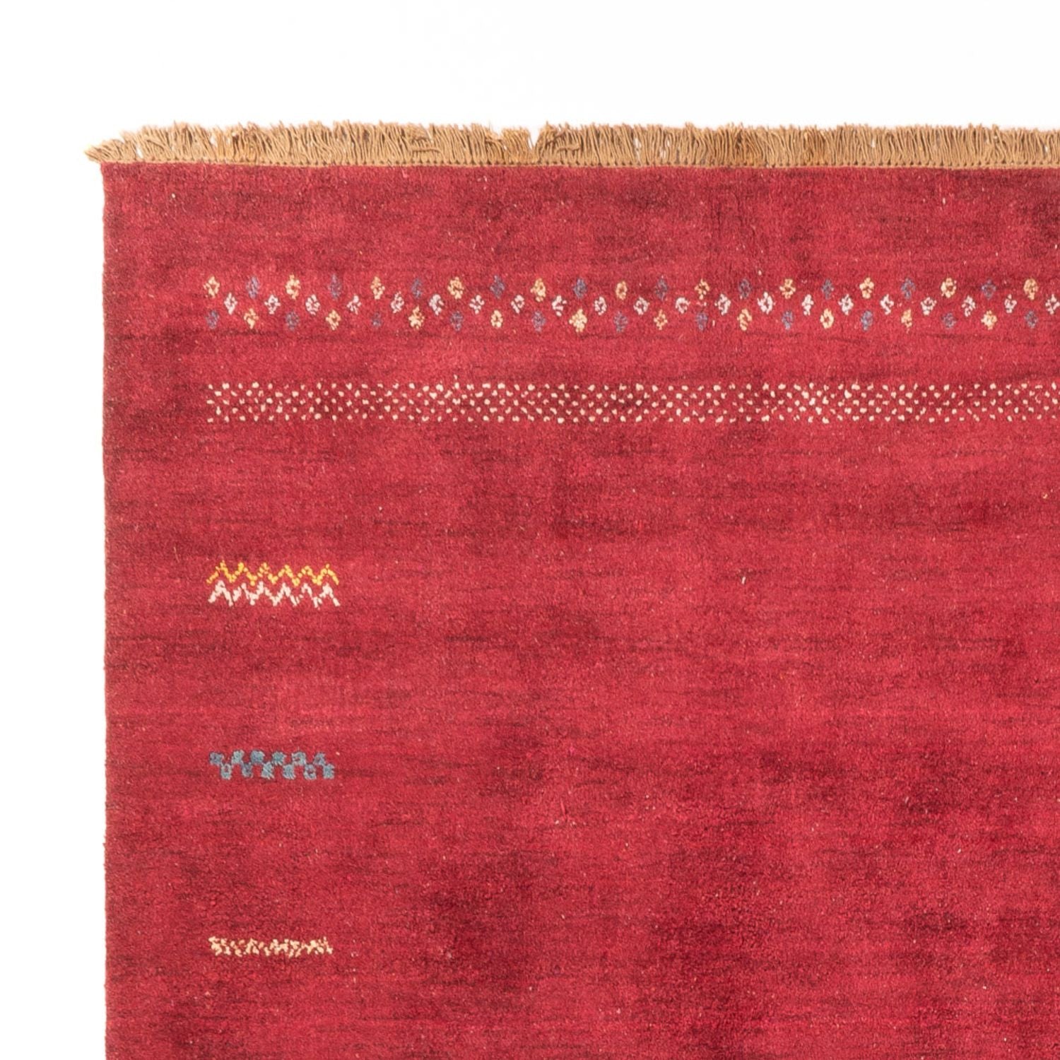 Alfombra Gabbeh - Loribaft Persa - 300 x 240 cm - rojo