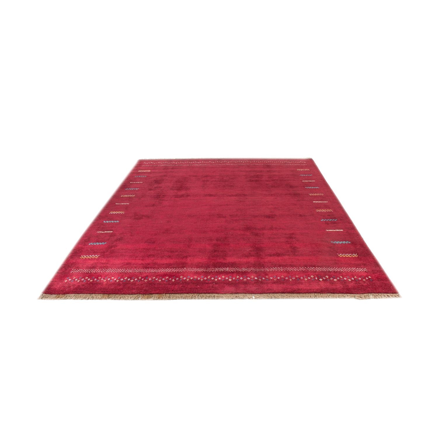 Alfombra Gabbeh - Loribaft Persa - 300 x 240 cm - rojo
