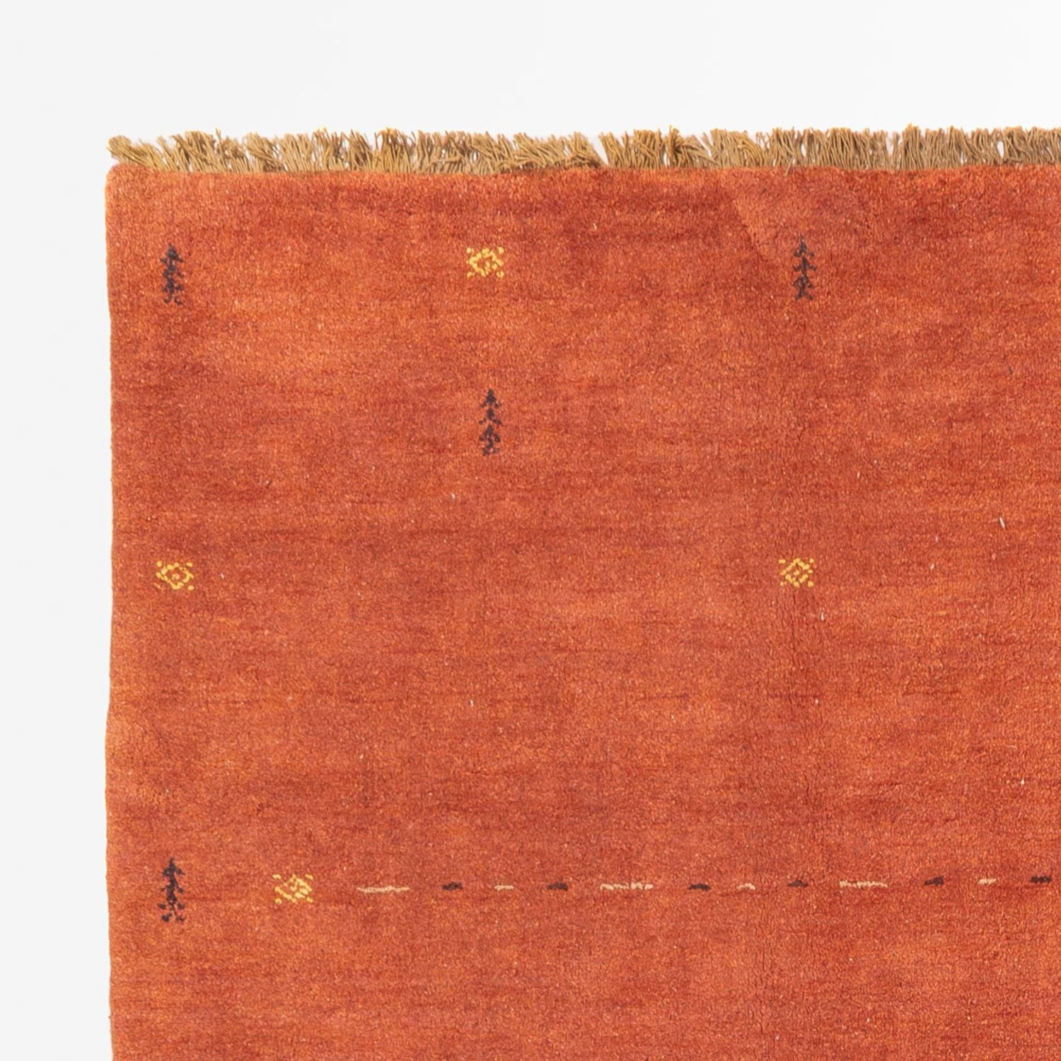 Alfombra Gabbeh - Loribaft Persa - 300 x 240 cm - terracota
