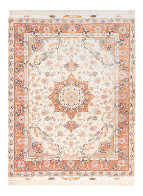 Alfombra Persa - Tabriz - Real - 210 x 150 cm - beige