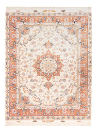 Alfombra Persa - Tabriz - Real - 210 x 150 cm - beige