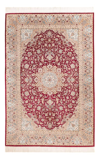 Alfombra de seda - Ghom Seda - Prima - 227 x 145 cm - rojo