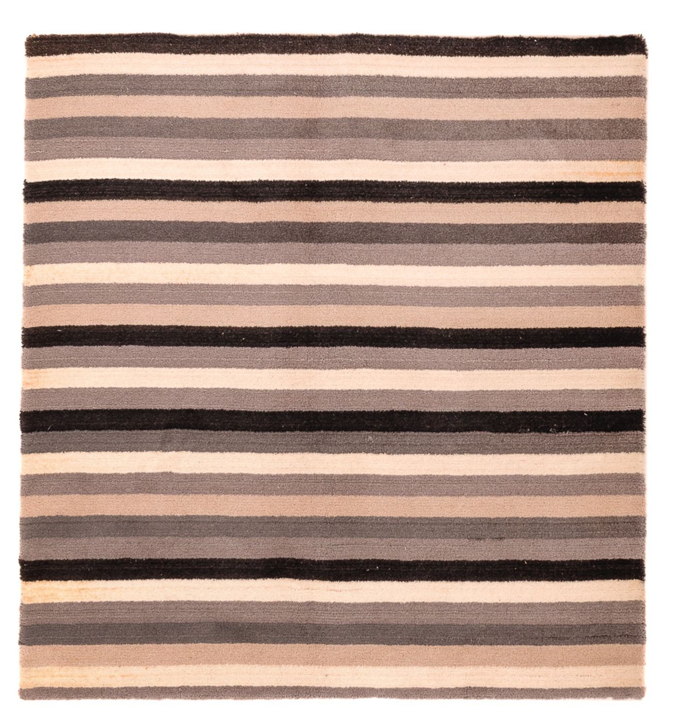 Alfombra de lana cuadrado  - 150 x 140 cm - multicolor
