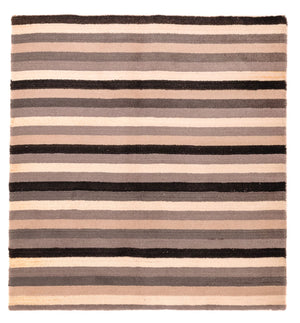Alfombra de lana cuadrado  - 150 x 140 cm - multicolor