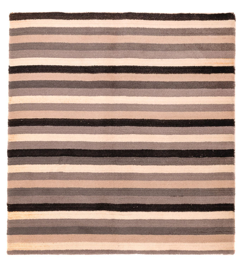Alfombra de lana cuadrado  - 150 x 140 cm - multicolor