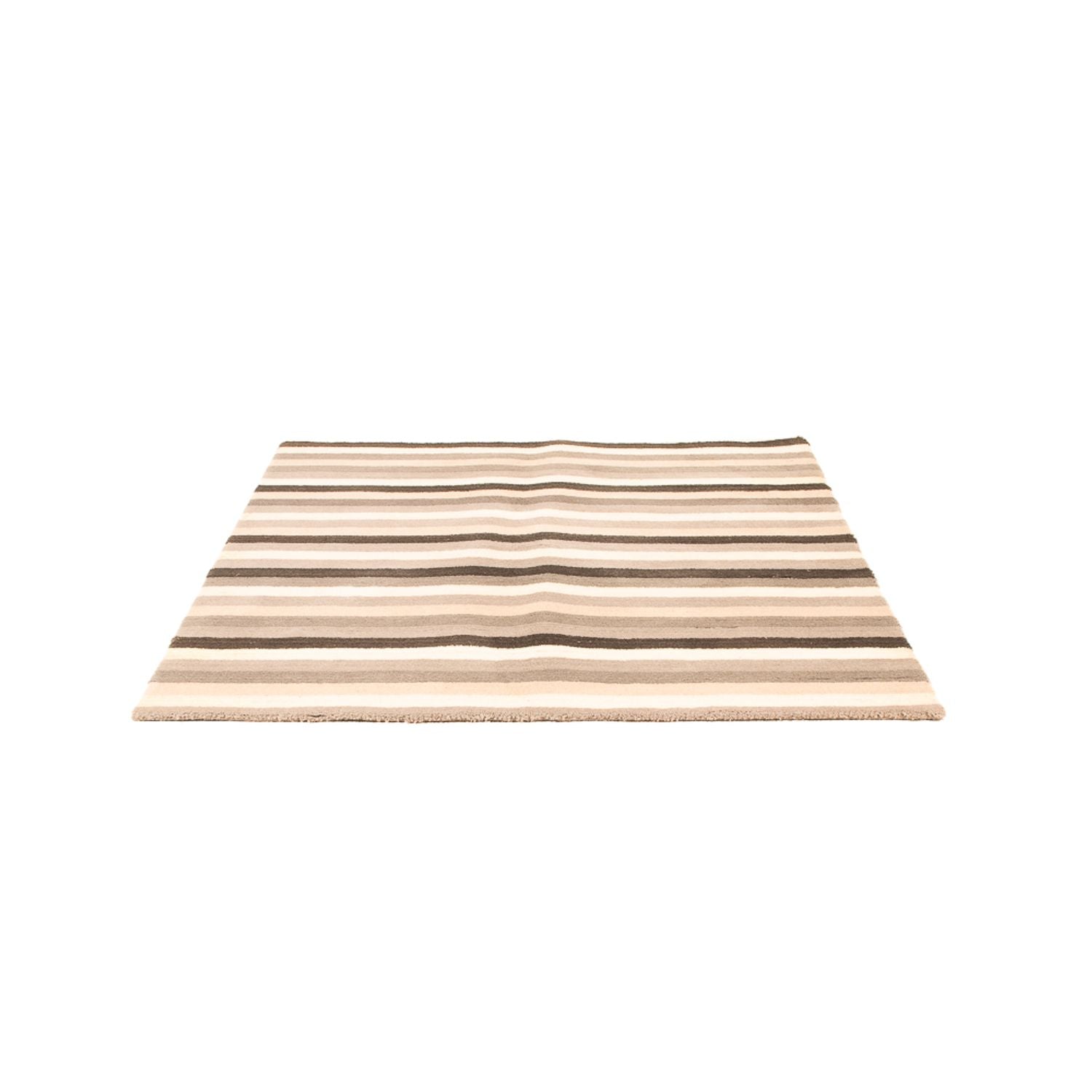 Alfombra de lana cuadrado  - 150 x 140 cm - multicolor