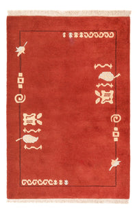 Alfombra de Nepal - 180 x 122 cm - óxido