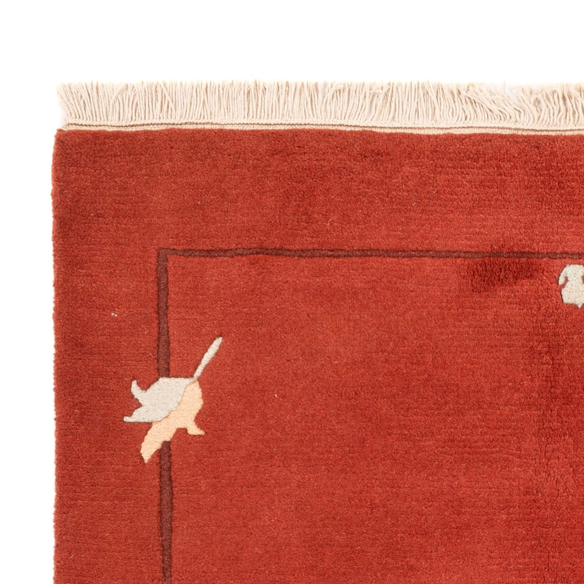 Alfombra de Nepal - 180 x 122 cm - óxido